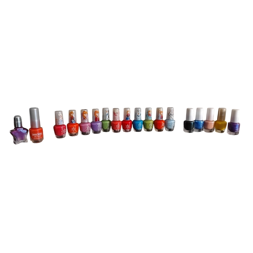 HUGE LOT Colorful Nail Polish Collection for kids!